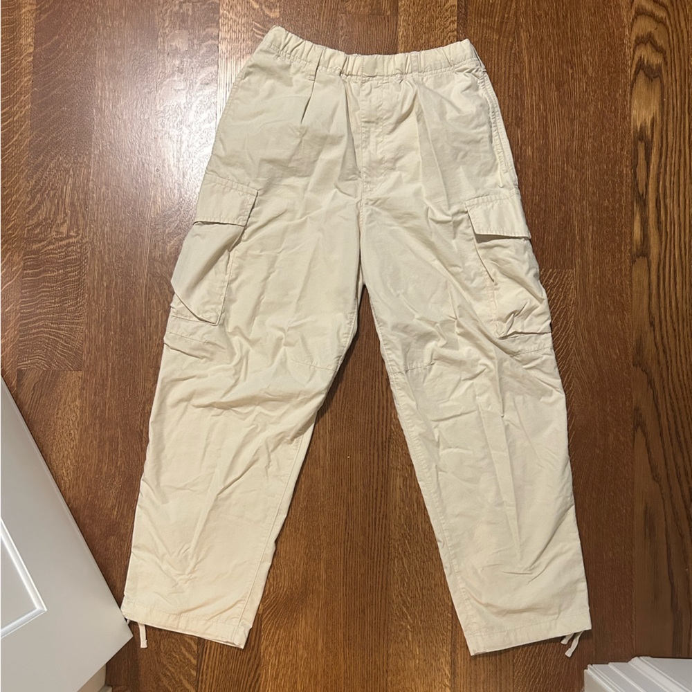 Uniqlo Tan Parachute Pants